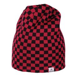 Czapki męskie: Viking Czapka męska regular czarno-czerwona (2108326UNI)
