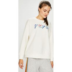 Pepe Jeans - Bluza Robin. Czarne bluzy damskie Pepe Jeans, s, z nadrukiem, z bawełny, bez rękawów, bez kaptura. W wyprzedaży za 159,90 zł.