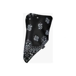 Cristal Bandana Maska Ocieplająca. Czarne szaliki damskie Cristal mask, z nadrukiem, z polaru, sportowe. Za 74,00 zł.