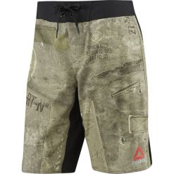 Spodenki do biegania męskie REEBOK SPARTAN RACE SHORT / BR2091. Szare spodenki i szorty męskie Reebok, m, z nadrukiem, do biegania. Za 199,00 zł.