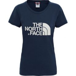 Koszulka damska The North Face Easy T0C256JBR - granatowy. Niebieskie koszulki damskie The North Face, xs, bez wzorów, bez kołnierzyka. Za 77,99 zł.