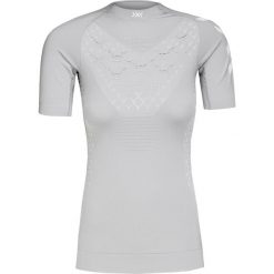 Koszulka X-BIONIC TWYCE 4.0 RUN. Szare koszulki damskie termoaktywne X BIONIC, bez wzorów, z asymetrycznym kołnierzem, bez rękawów. Za 480,00 zł.