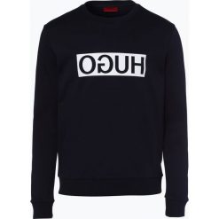 Bluzy męskie: HUGO – Męska bluza nierozpinana – Dicago, niebieski