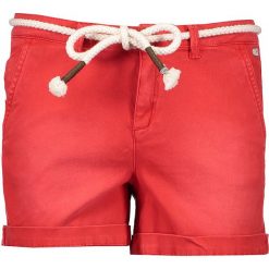 Szorty "Marianne" - Regular fit - w kolorze czerwonym. Czerwone szorty damskie khujo, s, w paski, z tkaniny. W wyprzedaży za 145,95 zł.
