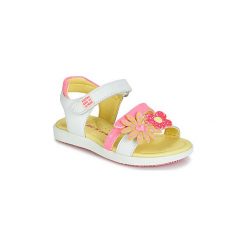 Sandały Dziecko Agatha Ruiz de la Prada BUTTERFLY. Białe sandały dziewczęce Agatha Ruiz de la Prada, bez zapięcia. Za 259,00 zł.