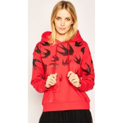 Bluza MCQ Alexander McQueen 577663 ROT42 6109. Czerwone bluzy damskie McQ Alexander McQueen, m, bez wzorów, z bawełny, bez rękawów, bez kaptura. W wyprzedaży za 909,00 zł.