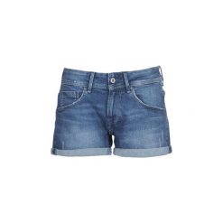 Szorty i Bermudy Pepe jeans SIOUXIE. Niebieskie szorty damskie Pepe Jeans, bez wzorów, z jeansu. Za 191,20 zł.