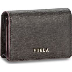 Portfele damskie: Mały Portfel Damski FURLA – Babylon 825634 P PQ40 B30 Onyx/Petalo