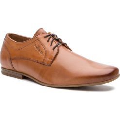 Półbuty LASOCKI FOR MEN MB-BLANCHARD-02. Pomarańczowe półbuty męskie Lasocki For Men, bez wzorów, ze skóry, bez zapięcia. Za 159,99 zł.