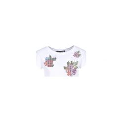 T-shirty z krótkim rękawem Love Moschino W4F3051. Białe t-shirty damskie marki Love Moschino. Za 426,30 zł.