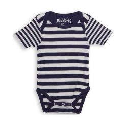 Body Patriot Blue Stripe 12-18 m. Niebieskie body niemowlęce marki Juddlies, bez wzorów, bez rękawów. Za 29,37 zł.