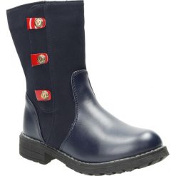 Kozaki 3w-dy151155-mix12. Kozaki dziewczęce Casu, bez wzorów, bez obcasa. Za 89,99 zł.