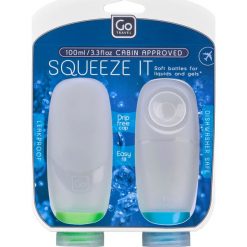 2 Miękkie buteleczki podróżne trek voyage - 100ml. Plecaki męskie DESIGN GO, bez wzorów. Za 49,99 zł.
