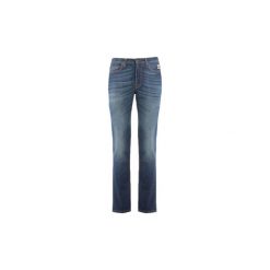 Jeansy slim fit Roy Rogers 529 SUPERIR. Niebieskie jeansy męskie Roy Rogers, m, bez wzorów. Za 675,69 zł.