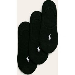 Polo Ralph Lauren - Skarpetki (3-pack). Czarne skarpetki damskie Polo Ralph Lauren, bez wzorów. Za 69,90 zł.