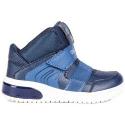 Geox Tenisówki Chłopięce Xled 39 Niebieskie. Niebieskie buty chłopięce sportowe marki Geox. W wyprzedaży za 229,00 zł.