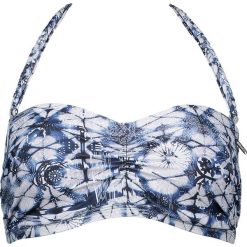 Biustonosz bikini "Saltimbocca" w kolorze niebiesko-białym. Niebieskie stroje kąpielowe dwuczęściowe damskie marki Brunotti, w paski. W wyprzedaży za 65,95 zł.