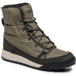 Buty adidas - Terrex Choleah Padded Cp G26447 Rawkha/Legear/Semcor. Zielone kozaki damskie Adidas, na zimę, ze skóry ekologicznej, bez zapięcia. W wyprzedaży za 349,00 zł.