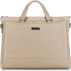 Torba na laptopa 88-3P-103-9. Szare torby na laptopa Wittchen, w paski, klasyczne. Za 359,00 zł.