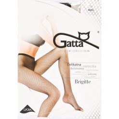Gatta - Rajstopy Brigitte. Czarne rajstopy damskie Gatta, bez wzorów. Za 29,90 zł.