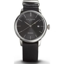 Zegarki męskie: Zegarek męski Locman 1960 ONLY TIME 0255A01A-00BKNKNK