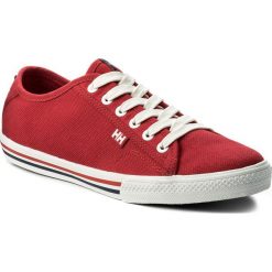 Tenisówki HELLY HANSEN - Fjord Canvas 107-72.110 Flag Red/Off White/Navy. Czerwone półbuty męskie Helly Hansen, na co dzień, bez wzorów, z gumy, eleganckie, bez zapięcia. W wyprzedaży za 179,00 zł.