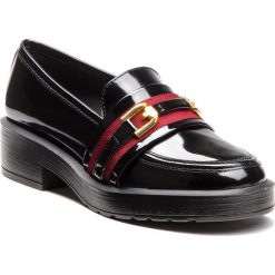 Półbuty damskie: Półbuty GEOX - D Kenly C D849PC 03854 C9B7J Black/Dk Burgundy