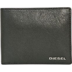 Diesel - Portfel. Czarne portfele męskie Diesel, bez wzorów, ze skóry. W wyprzedaży za 269,90 zł.