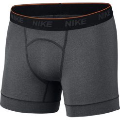 Nike Brief 2ppk Boxer AA2960-060. Szare bokserki męskie Nike, z bawełny. W wyprzedaży za 129,99 zł.