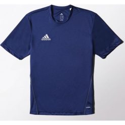Adidas Koszulka piłkarska męska Core Training Jersey granatowa r. M (S22390). Niebieskie koszulki sportowe męskie Adidas, s, z jersey, do piłki nożnej. Za 61,57 zł.