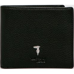 Trussardi Jeans - Portfel skórzany. Czarne portfele męskie Trussardi Jeans, bez wzorów, z poliesteru. W wyprzedaży za 259,90 zł.