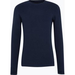 Only&Sons - Sweter męski – Dan, niebieski. Niebieskie swetry męskie marki Only&Sons, xxl, bez wzorów, z bawełny, bez kołnierzyka, bez kaptura. Za 119,95 zł.