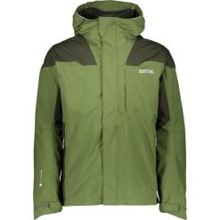 Kurtka funkcyjna 3w1 "Wentwood IV" w kolorze zielonym. Zielone kurtki męskie Regatta Men, s, bez wzorów, z tkaniny, bez kaptura. W wyprzedaży za 249,95 zł.