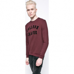 Casual Friday - Bluza. Brązowe bejsbolówki męskie Casual Friday, l, z nadrukiem, z bawełny. W wyprzedaży za 79,90 zł.
