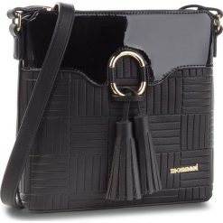 Torebka MONNARI - BAG3710-020 Black. Czarne listonoszki damskie marki Monnari, ze skóry ekologicznej. W wyprzedaży za 159,00 zł.