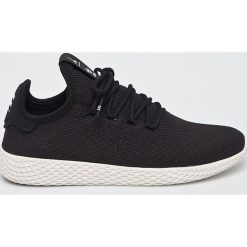 Adidas Originals - Buty Tennis Hu. Czarne buty sportowe męskie adidas Originals, z materiału, na sznurówki. W wyprzedaży za 349,90 zł.
