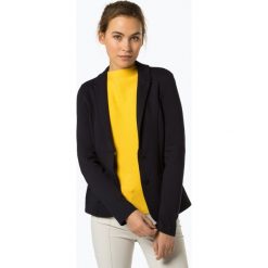 Comma casual identity - Blezer damski, niebieski. Niebieskie bolerka i narzutki damskie comma casual identity, bez wzorów, z dresówki, bez rękawów. Za 359,95 zł.