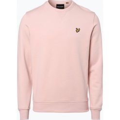 Bluzy męskie: Lyle & Scott – Męska bluza nierozpinana, czerwony