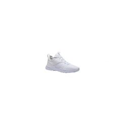 Buty fitness 120 damskie. Różowe buty sportowe damskie DOMYOS, bez wzorów, z poliesteru, na fitness i siłownię. Za 99,99 zł.