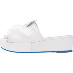 Klapki damskie: Erika Rocchi Klapki blue/bianco