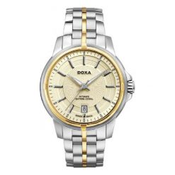 Zegarki męskie: Zegarek męski Doxa Executive D152TCM