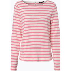 Marc O'Polo - Sweter damski, różowy. Różowe swetry klasyczne damskie marki Marc O'Polo, xs, w paski, z bawełny, polo. Za 349,95 zł.