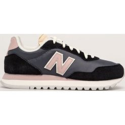 New Balance - Buty WL527LA. Czarne buty sportowe damskie New Balance, ze skóry. Za 299,90 zł.