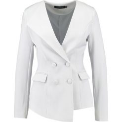 Marynarki i żakiety damskie: Lavish Alice DOUBLE BREASTED ASYMMETRIC TUXEDO Żakiet grey