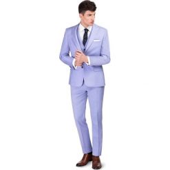Garnitur MARTINO GXNS900018. Niebieskie garnitury Giacomo Conti, w paski, z elastanu. Za 1597,00 zł.