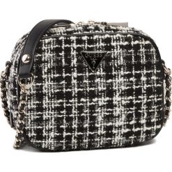 Torebka GUESS - Cessily (BW) Mini HWBW76 79690 BML. Czarne listonoszki damskie Guess, z aplikacjami, ze skóry ekologicznej, bez dodatków. W wyprzedaży za 289,00 zł.