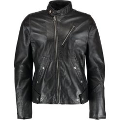 Kurtki męskie bomber: GStar EMPRAL DC LEATHER BIKER JKT Kurtka skórzana black