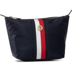 Kosmetyczka TOMMY HILFIGER - Poppy Washbag Corp AW0AW08369 0GZ. Niebieskie kosmetyczki męskie TOMMY HILFIGER, bez wzorów, z tkaniny. W wyprzedaży za 139,00 zł.