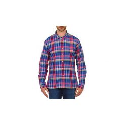 Koszule z długim rękawem Tommy Hilfiger HECTOR. Szare koszule męskie TOMMY HILFIGER, s, bez wzorów, bez kołnierzyka, z długim rękawem. Za 257,40 zł.