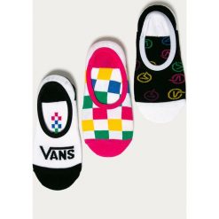 Vans - Stopki (3-pack). Skarpetki damskie Vans, bez wzorów, z elastanu. Za 79,90 zł.